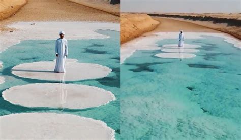 The Long Salt Lake In Abu Dhabi Is Truly One Of UAE's Wonders