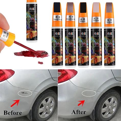 1 Pcs Car Scratch Repair Pen Professional Auto Car Coat Paint Pen Touch Up Scratch Clear Repair ...