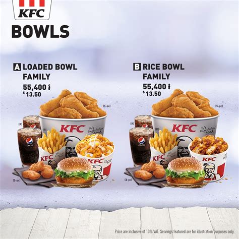 Crowd Pleasing Rice Bowl and Loaded Bowl is Making a Comeback to KFC!