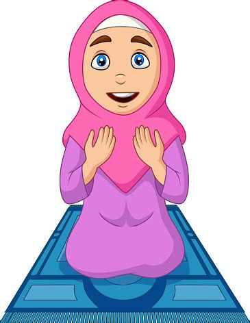 Kartun Wanita Muslim Berdoa Di Karpet Doa Ilustrasi Stok - Unduh Gambar Sekarang - Anak - Umur ...