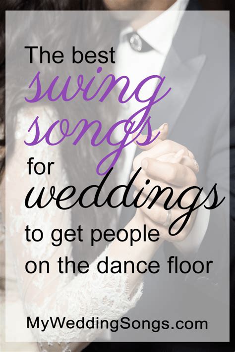 50 Best Swing Songs for Your Wedding 2022 | My Wedding Songs