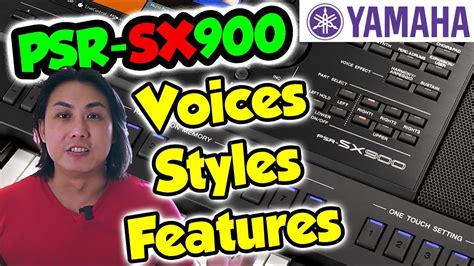 Yamaha PSR-SX900 Official Voices, Styles & Features! - YouTube