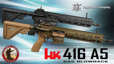 [Review] VFC/Umarex HK416 A5 GBB (2017) - (Heckler & Koch) - 6mm Airsoft/Softair 4K UHD - YouTube