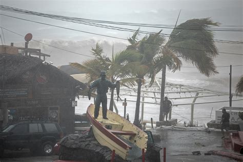 Tropical Storm Lidia hits Mexican resort area with heavy rains - CBS News