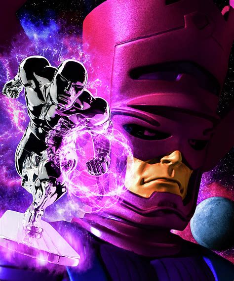 Silver Surfer - The Herald of Galactus Digital Art by Blindzider Photography - Pixels