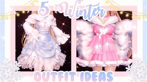 5 WINTER OUTFIT IDEAS 🌷 ️🎄 | Royale High Roblox in 2023 | Aesthetic roblox royale high outfits ...