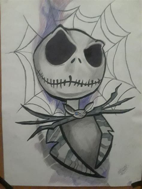 How To Draw Jack Skellington Face at How To Draw