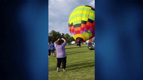 Hot air balloon collision leaves pilot injured | WOAI