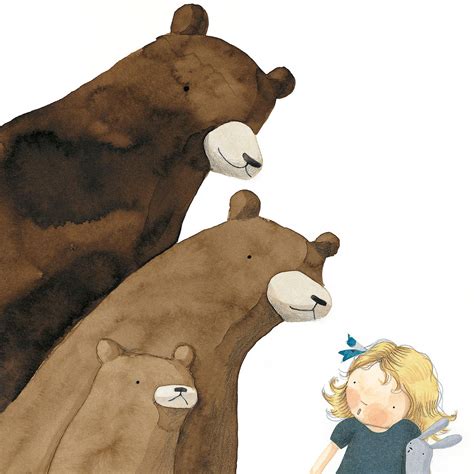 Detail from Goldilocks and the Three Bears Illustrated by Anna Walker Published by Little Hare ...