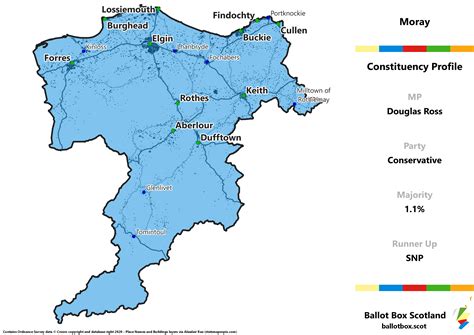 Moray Constituency Map – Ballot Box Scotland