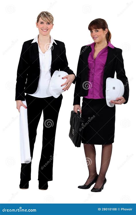 Female architects stock photo. Image of women, wallet - 28010188