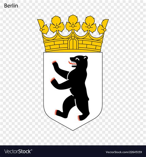 Emblem berlin Royalty Free Vector Image - VectorStock