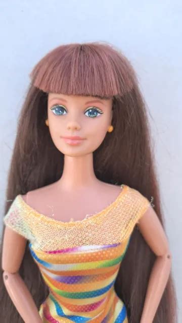 BEAUTIFUL VINTAGE BEAD Blast Barbie Doll with Auburn Hair. Now Articulated. VGUC $26.05 - PicClick