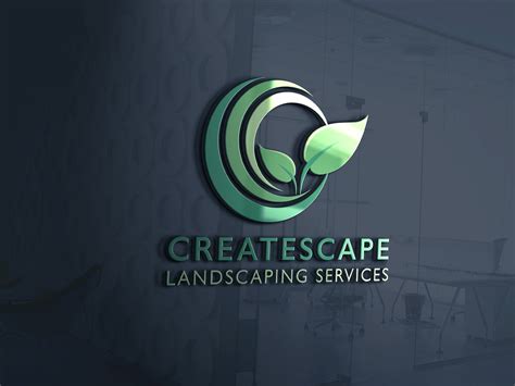 Landscaping Business Marketing Logo Design Landscape | Etsy