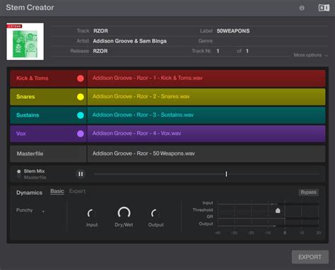 Stem Creator released by Native Instruments