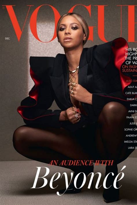 BEYONCE KNOWLES in Vogue Magazine, UK December 2020 – HawtCelebs