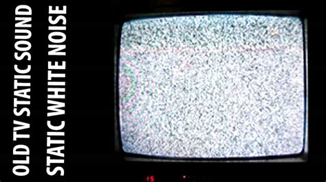 Old TV Static Sound Effect | Static White Noise Sound FX ♪ - YouTube