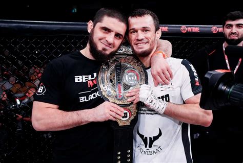 Islam Makhachev and Khabib reacted to the victory of Usman Nurmagomedov ...