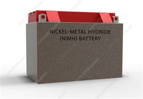 Nickel-metal hydride battery - Stock Image - F041/9144 - Science Photo Library