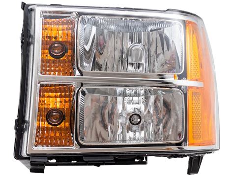 2007-2013 GMC Sierra 1500 Headlight Assembly - Brock 1221-0128L - Left ...