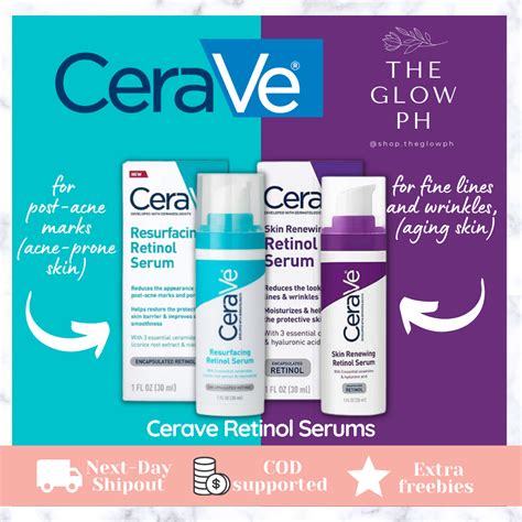 CeraVe Skin Renewing Resurfacing Retinol Serum 7amlab, 60% OFF