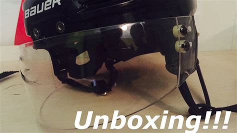 Ronan Hockey Visor Unboxing And Installation - YouTube