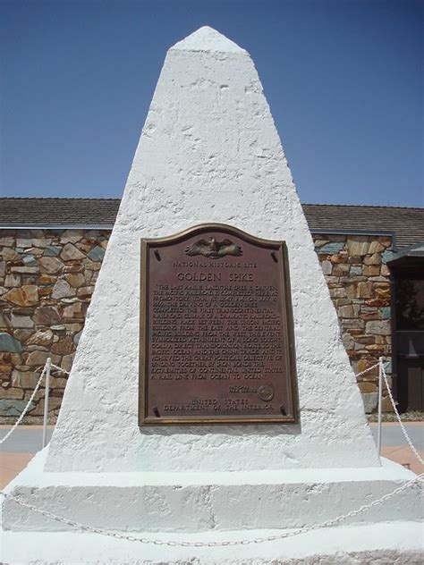 the original Golden Spike monument [II] | Flickr - Photo Sharing!