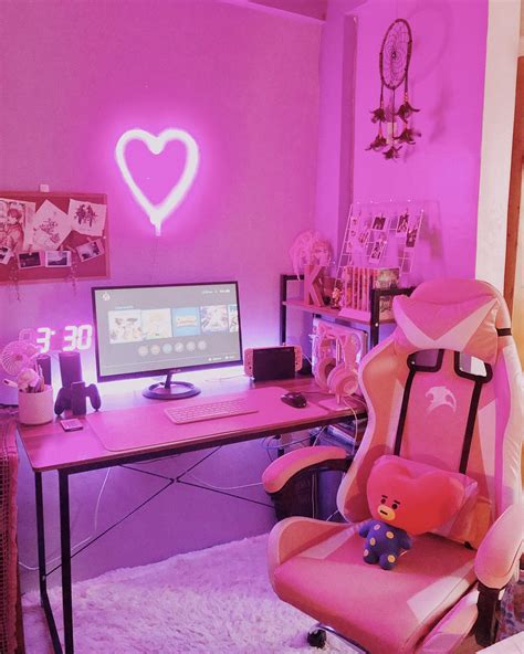 Cute Gaming Setup Pink Buy the best and latest gaming setup pink on ...