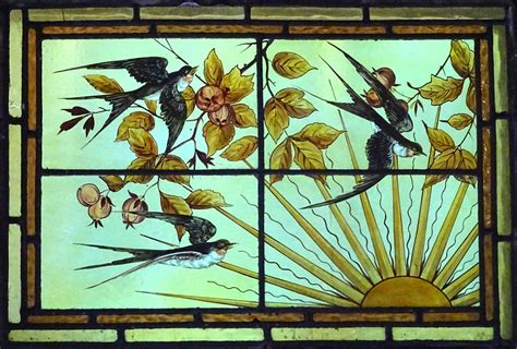 Stained Glass Window Birds Free Stock Photo - Public Domain Pictures