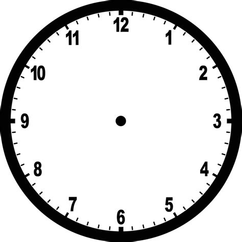 Clock Without Hands - ClipArt Best