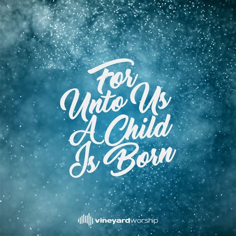 For Unto Us A Child is Born | Andrew Englezos | Vineyard Worship Australia