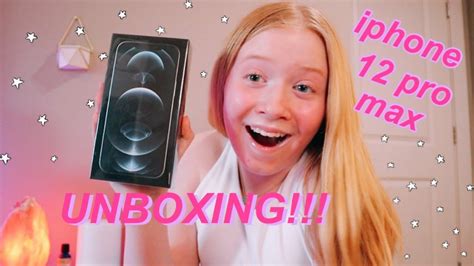 unboxing my IPHONE 12 PRO MAX - YouTube