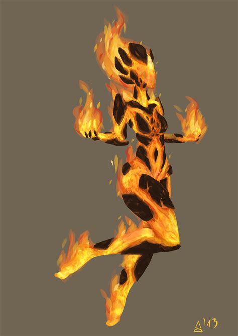 ArtStation - Fire Elemental