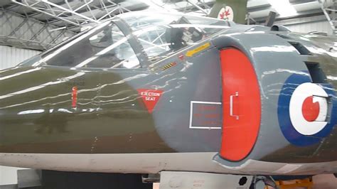 Bae Harrier GR1 Aircraft at Edinburgh Museum - YouTube