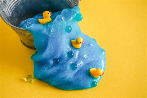 How To Make Blue Slime - Sensory Play DIY Fun