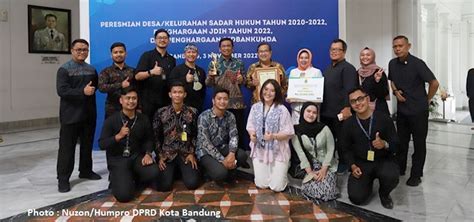 JDIH DPRD Kota Bandung Juara I Jabar, Tedy Rusmawan: Buah Kerja Sama ...