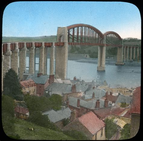 Royal Albert Bridge, Saltash, Cornwall posters & prints by Church Army ...