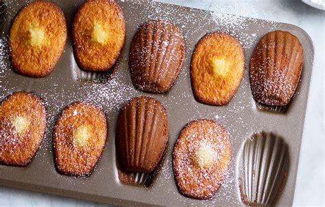 Madeleine Cakes with Honey Ginger — Eatwell101