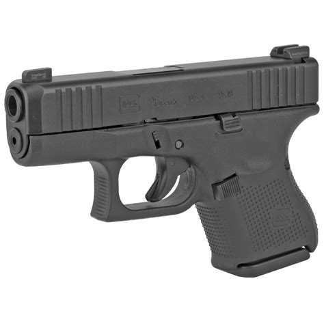 Glock 26, Gen 5 9mm Sub-Compact Semi Auto Pistol, Ameriglo NS | Side ...