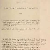 First Charter of Virginia (1606) - Encyclopedia Virginia