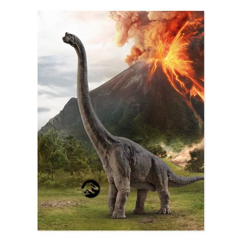 Jurassic World| Brachiosaurus Postcard | Zazzle.com | Jurassic world, Brachiosaurus, Jurassic