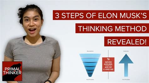 How to Practice First Principles Thinking (3 Steps of Elon Musk's ...