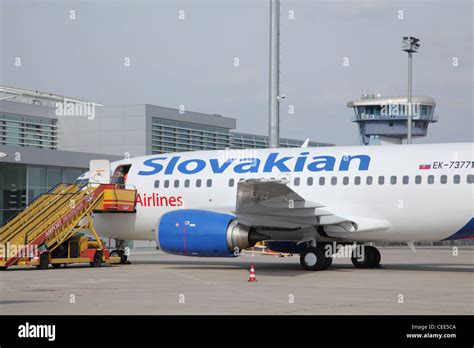 Airport Bratislava. Slovakia Stock Photo - Alamy