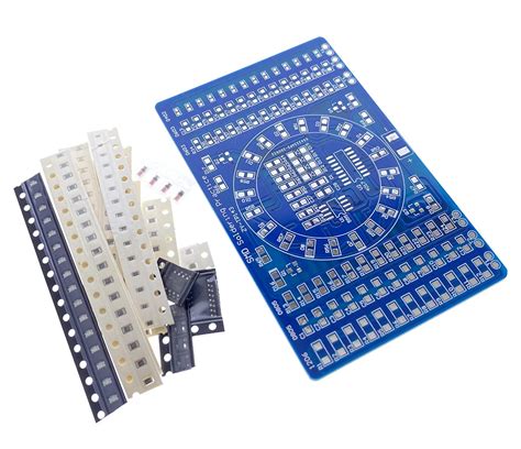 SMD Component Solder Practice Kit :: Project Kits :: Hobby Electronics ...