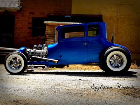 1927 Ford Model T Coupe Hot Rod 60's Style NO RESERVE AUCTION!! rat ...