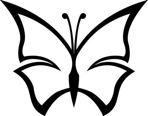 Clipart - Abstract butterfly 1