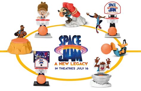 McDonalds Canada: Space Jam A New Legacy Happy Meal Toys | Foodology