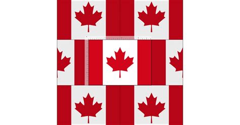 Canadian Flag Fabric | Zazzle