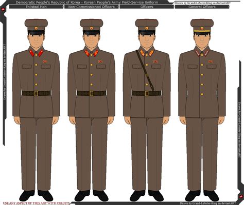 North Korean Army Field-Service Uniforms by Grand-Lobster-King on DeviantArt