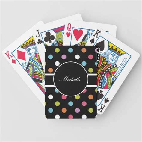 Monogram Personalized Playing Cards | Zazzle.com